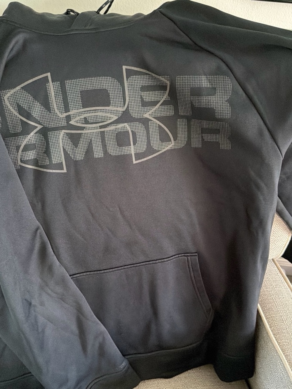Under Armour Men's Black Logo Hoodie